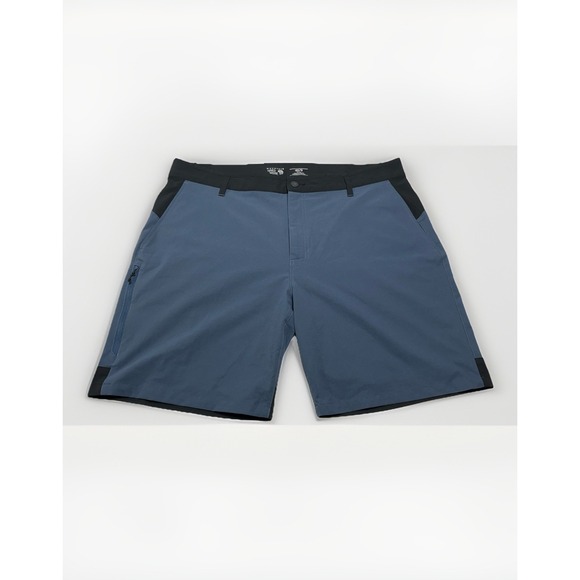 Mountain Hardware Hiking Shorts Mens 40 Gorpcore Trekking Outdoors 9" Polyester - Picture 1 of 9